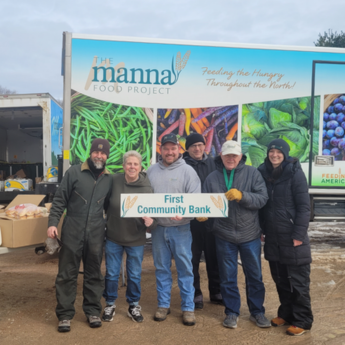 manna team showcasing sponsorship